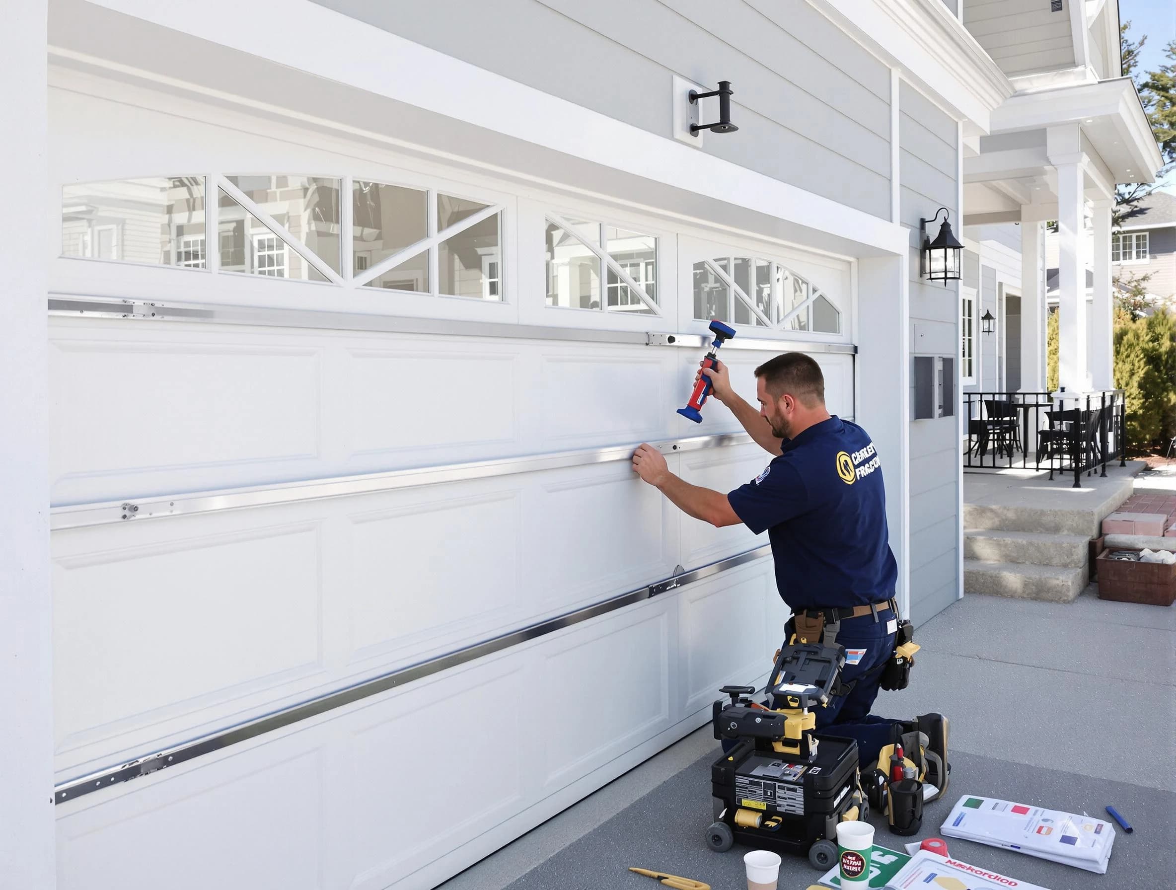 Professional garage door installation by Fort Lee Garage Door Repair in Fort Lee