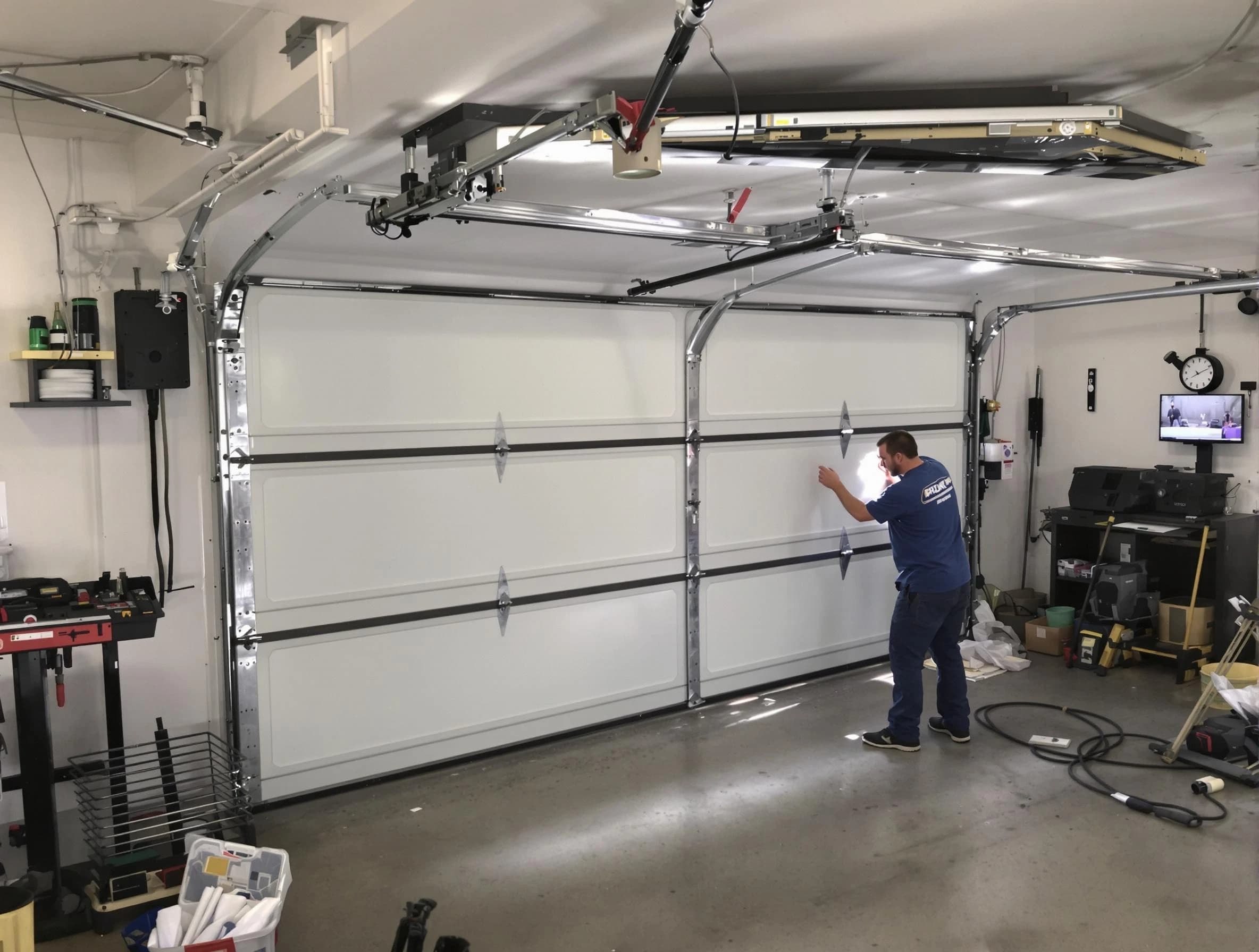 Professional garage door repair service by Fort Lee Garage Door Repair in Fort Lee