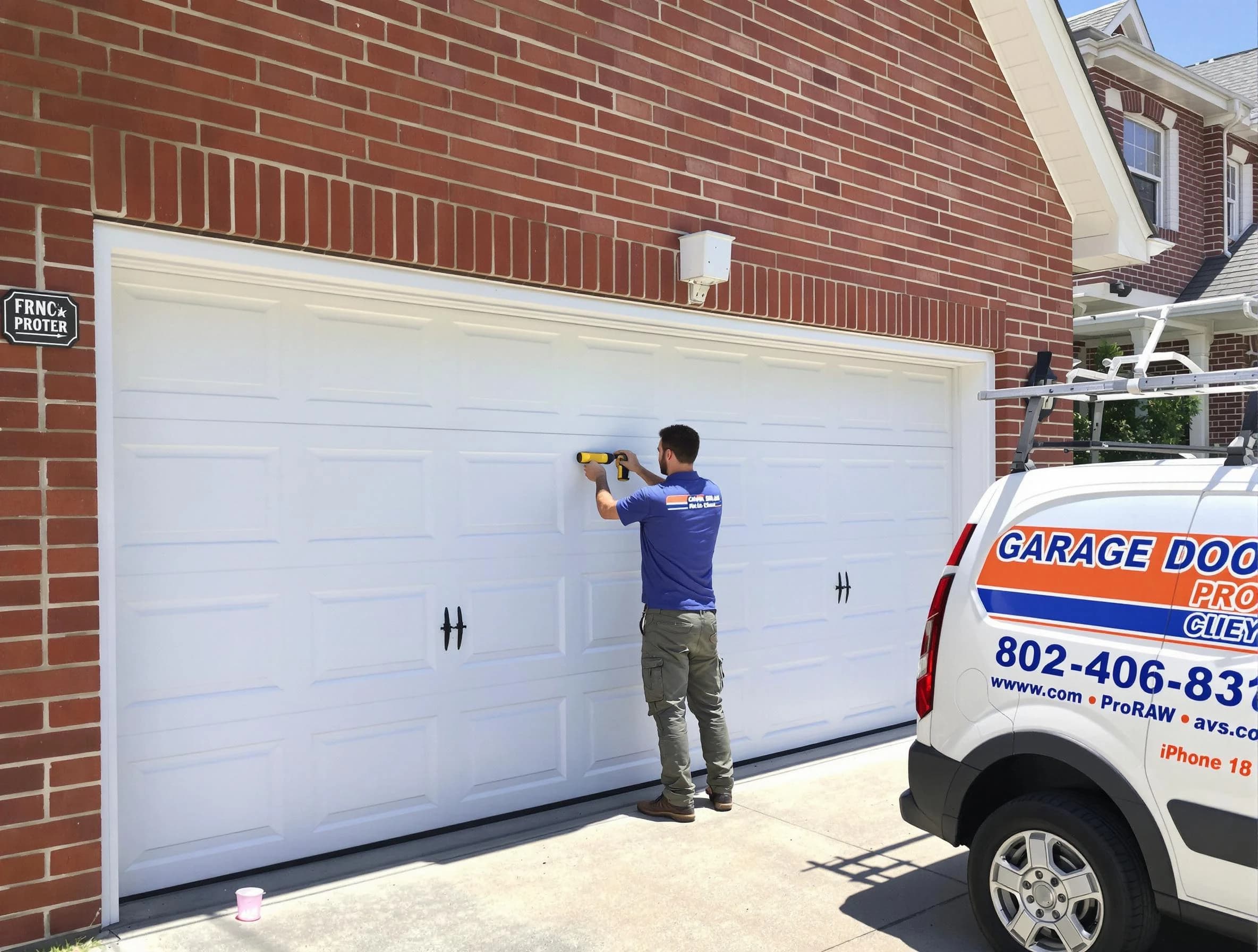 Local garage door repair service by Fort Lee Garage Door Repair in Fort Lee