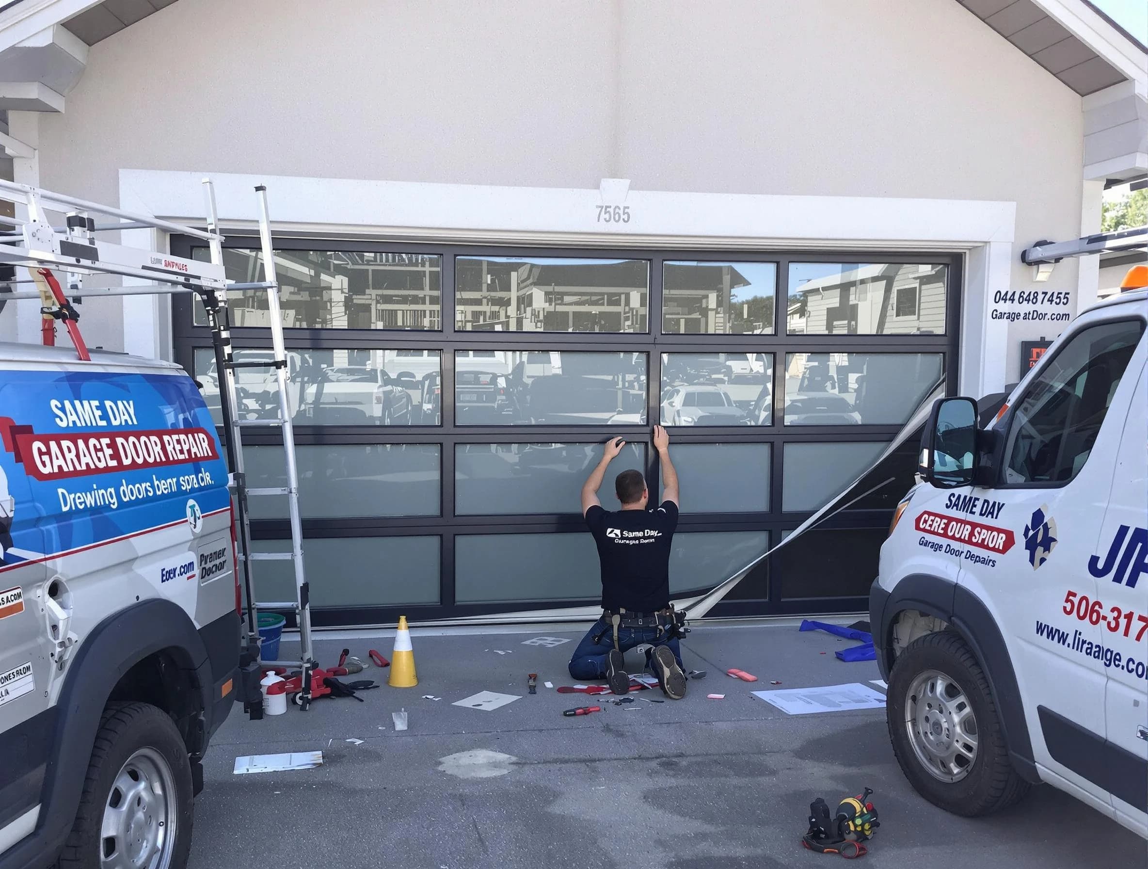 Fort Lee Garage Door Repair providing same-day garage door repair in Fort Lee