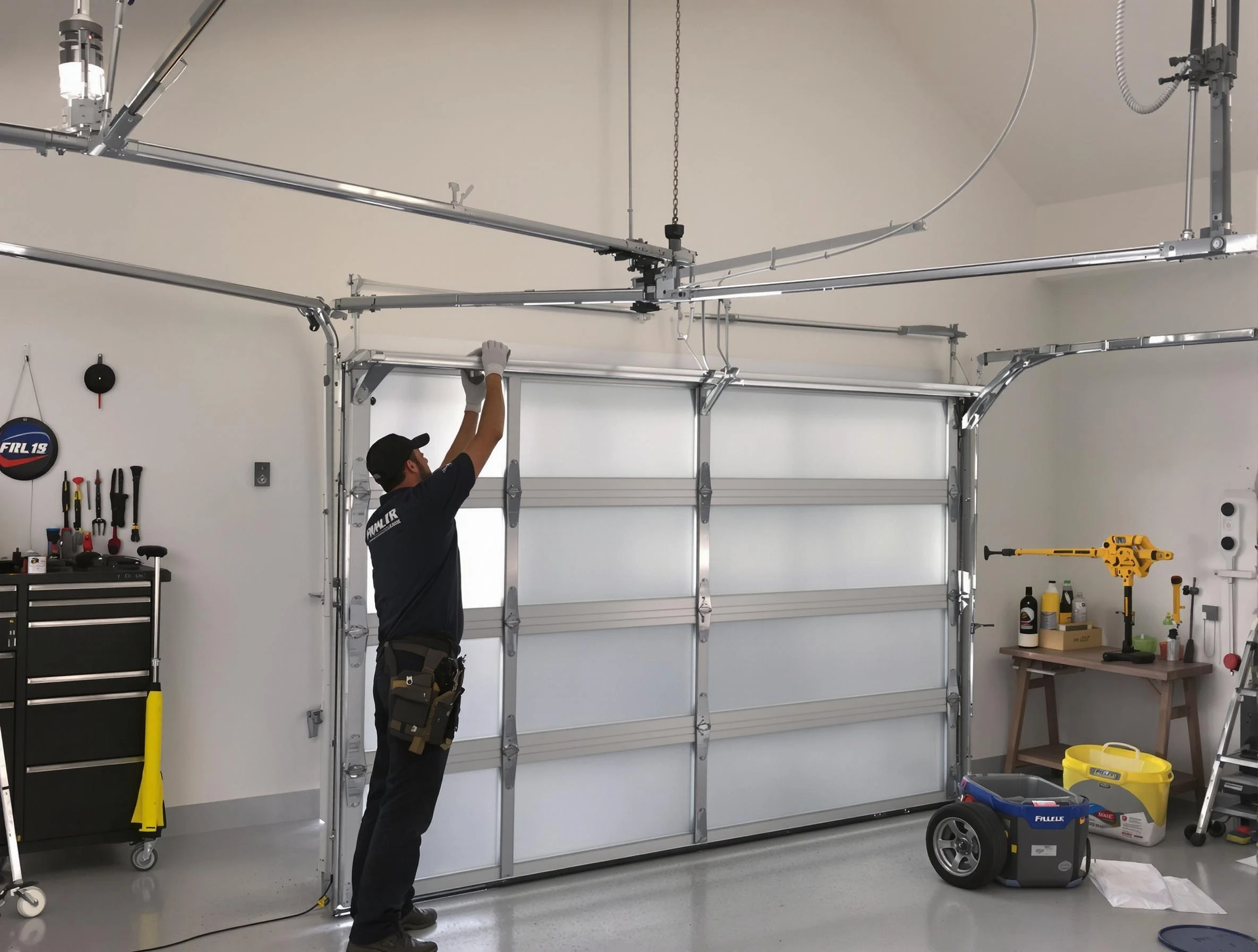 Fort Lee Garage Door Repair certified team performing precision garage door installation in Fort Lee