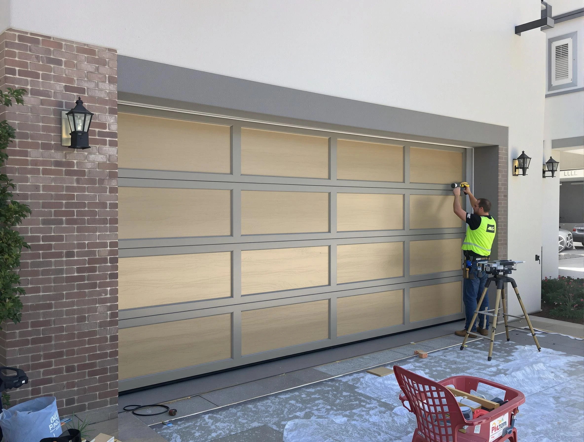 Garage door replacement service by Fort Lee Garage Door Repair in Fort Lee