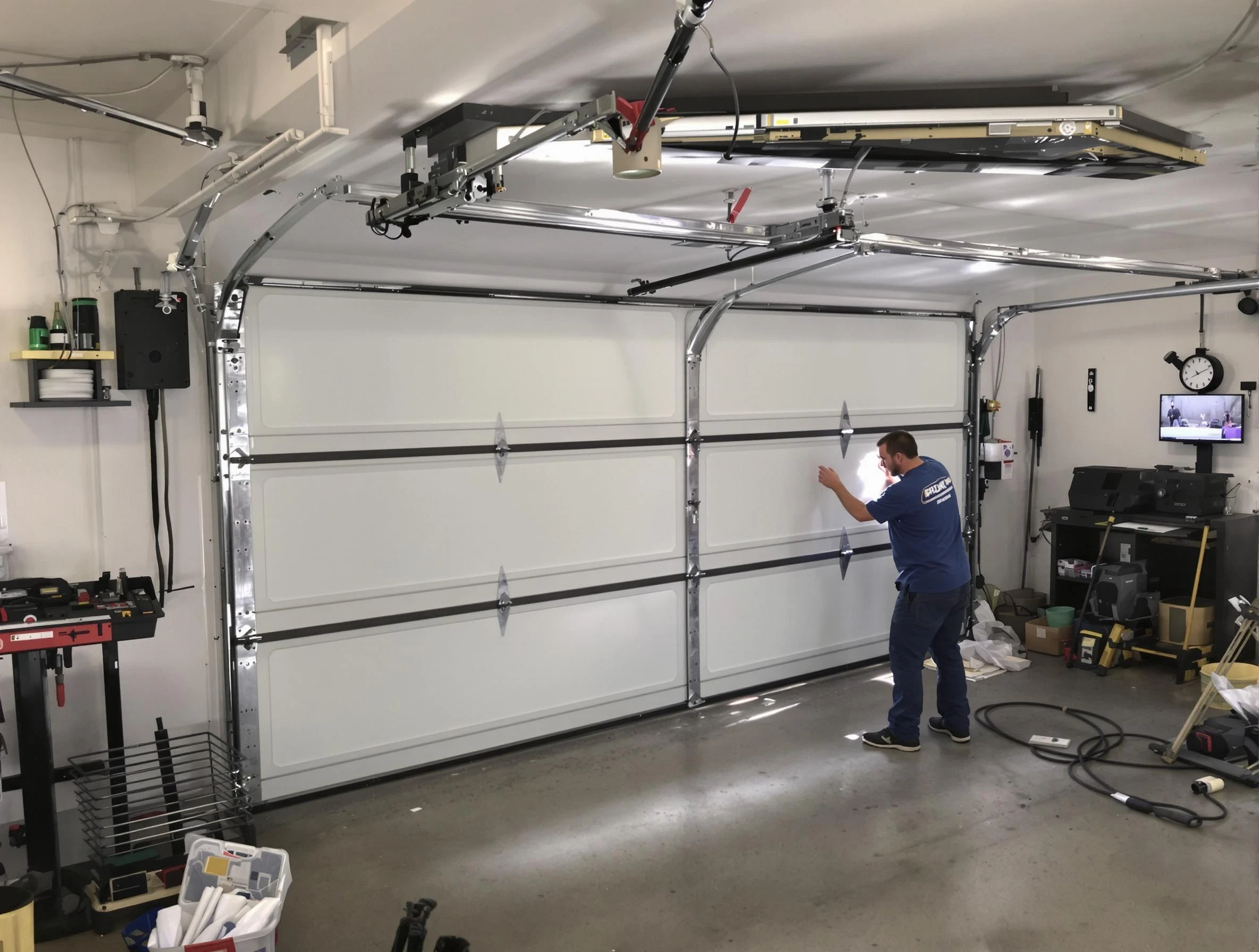 Professional garage door repair service by Fort Lee Garage Door Repair in Fort Lee