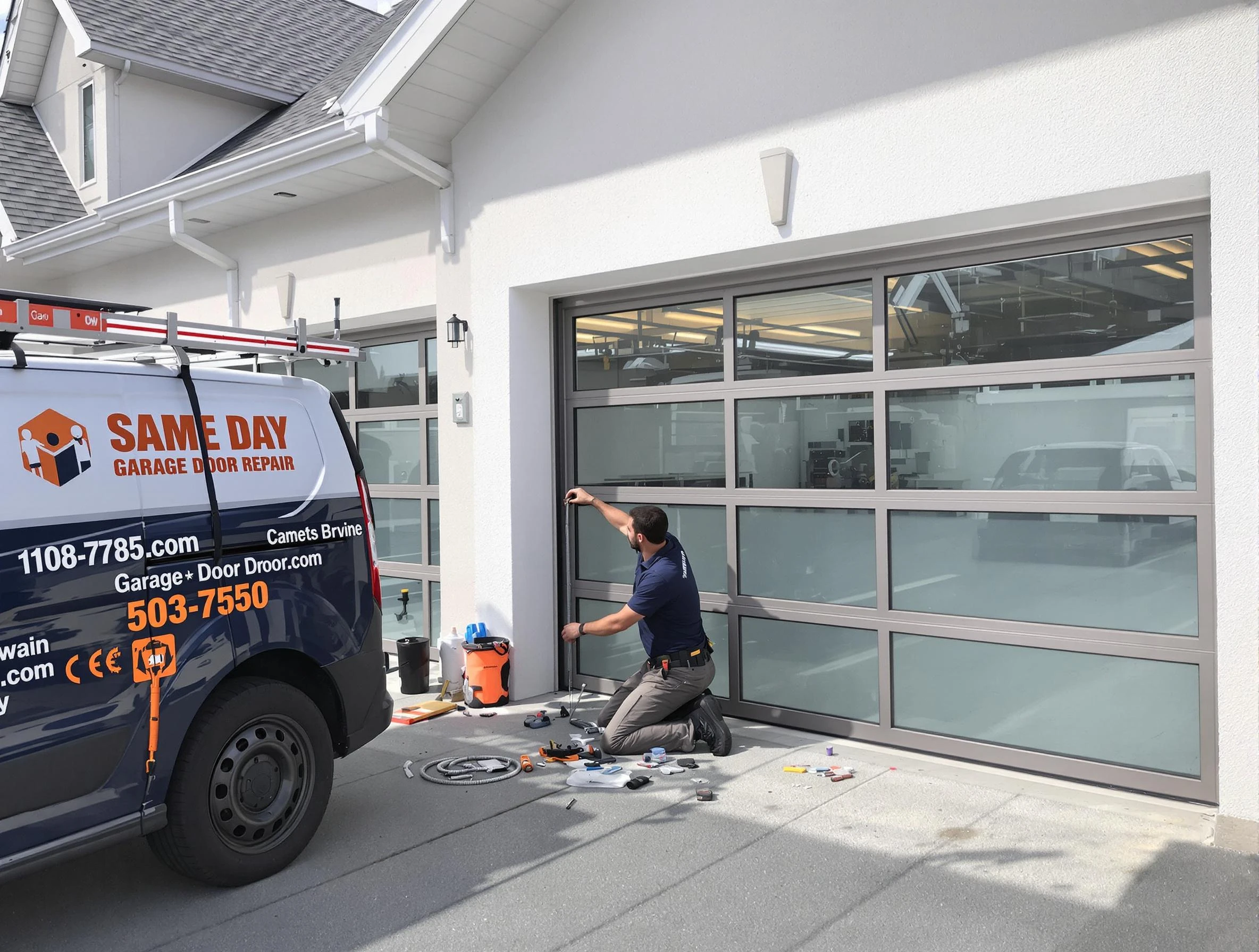 Same-day garage door repair service by Fort Lee Garage Door Repair in Fort Lee